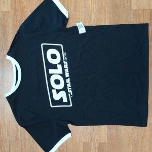 Disney Star Wars NWT Womens Small T-Shirt SOLO